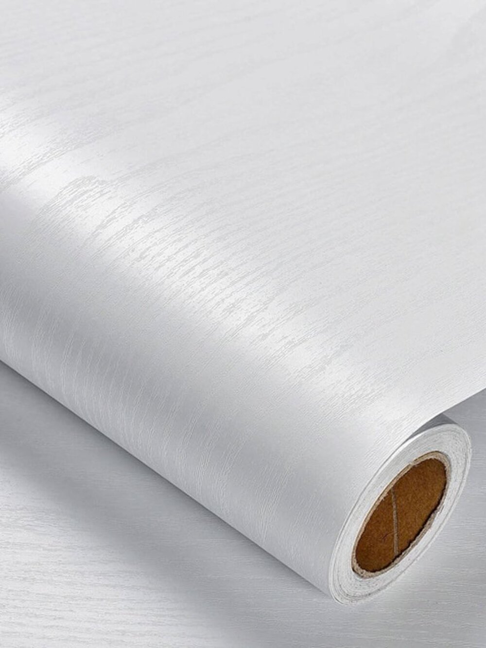 Peel and Stick Wallpaper 17.5" x 197" Wood Contact Paper Wood Wallpaper White Wo
